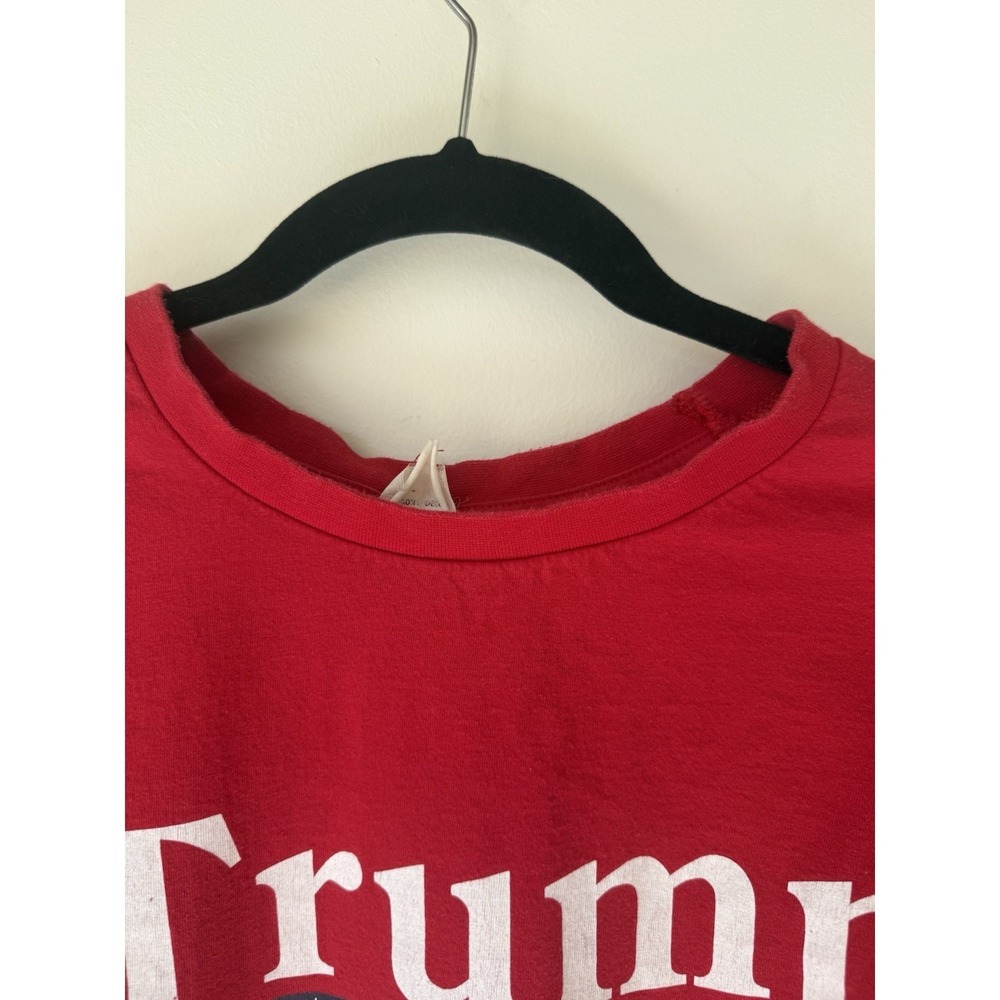 Sociitee Red Trump Pence 2016 Graphic Logo Crew Neck Short Sleeve T-Shirt Men L - Picture 5 of 7